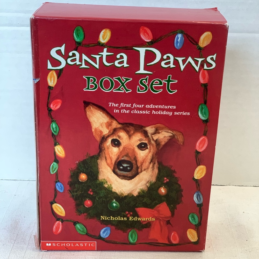 SANTA PAWS BOXED SET | Set of 4 Books | Christmas Stories